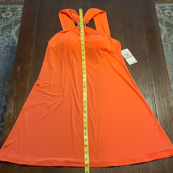 Michael Kors NWT Orange Dress - Ladies Small - Picture 8 of 11